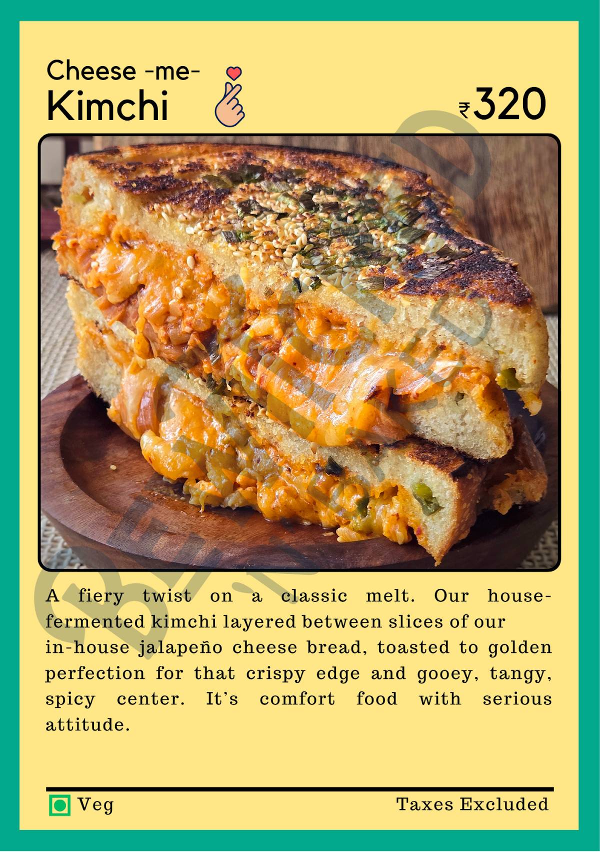 Bewitched 'n' Baked by Bar Silva menu