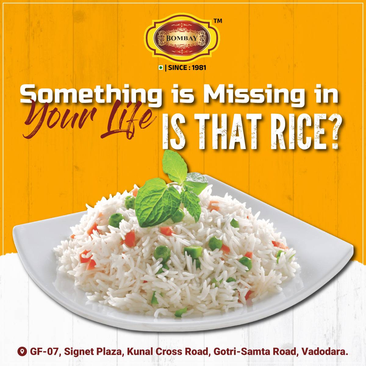 Bombay Pavbhaji (Vallabhipur Wala) Vadodara. menu