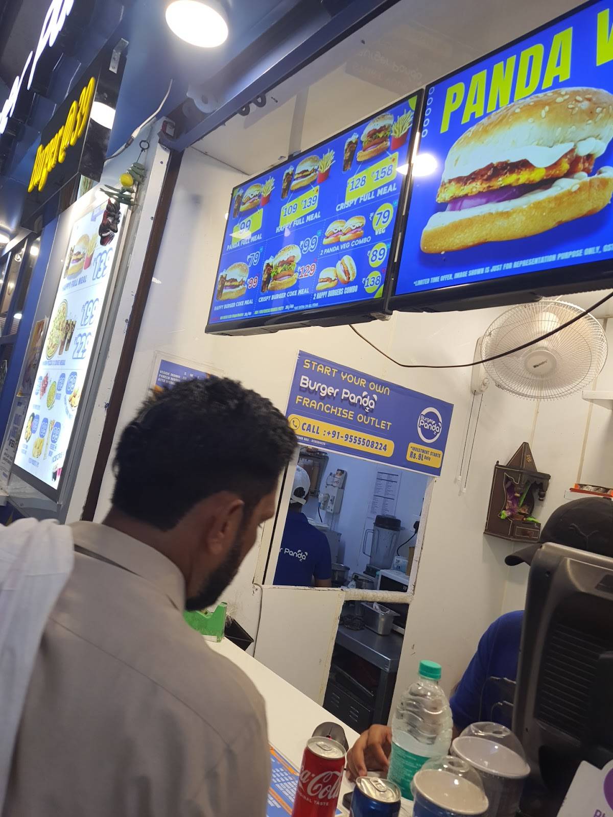 The Burger Panda Delhi menu