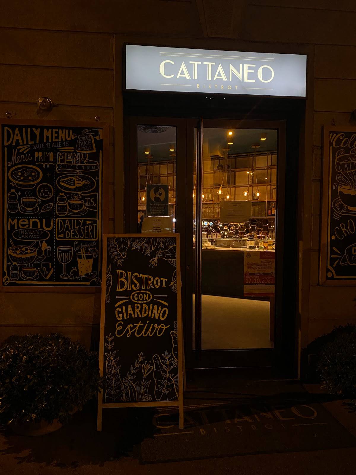 Menu di Cattaneo Bistrot 