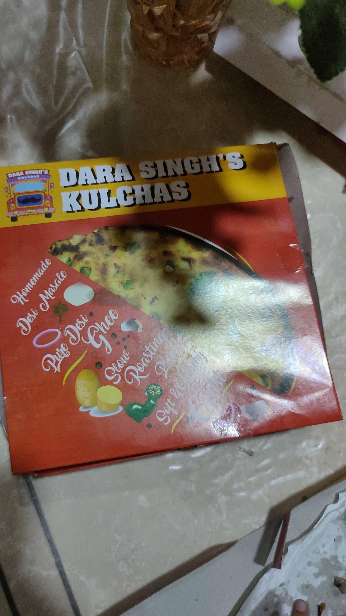 Darasingh's Kulchas menu