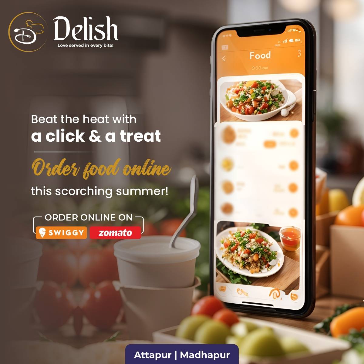 Delish by Home’s Kitchen - Chat & Veg Combos menu
