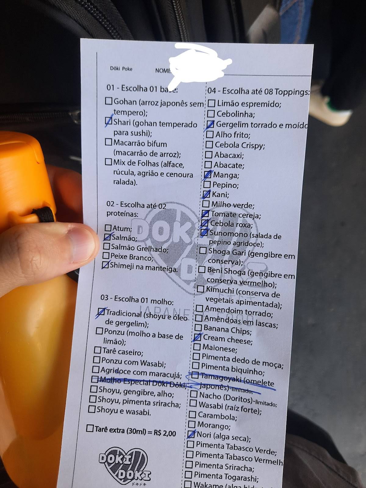 Dôki Dôki - Japanese Food cardápio