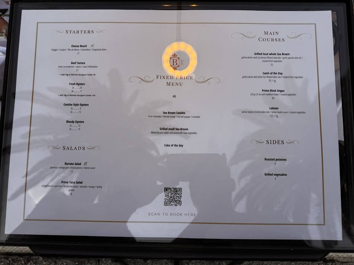 Menu di Dolium 