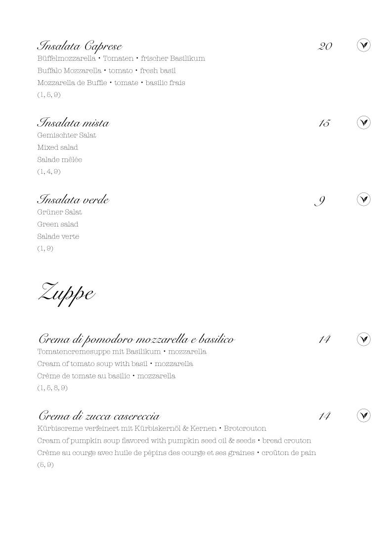 Menu di Don Ciccio Ristorante 