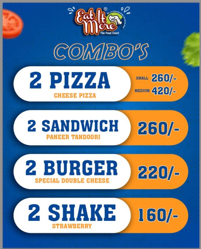 Eat It More Veraval menu