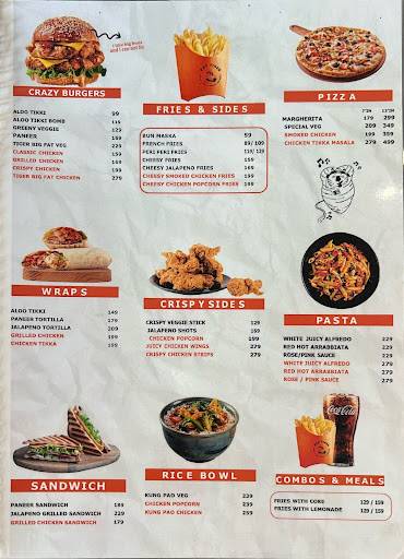 Fat Tiger - Kochi menu