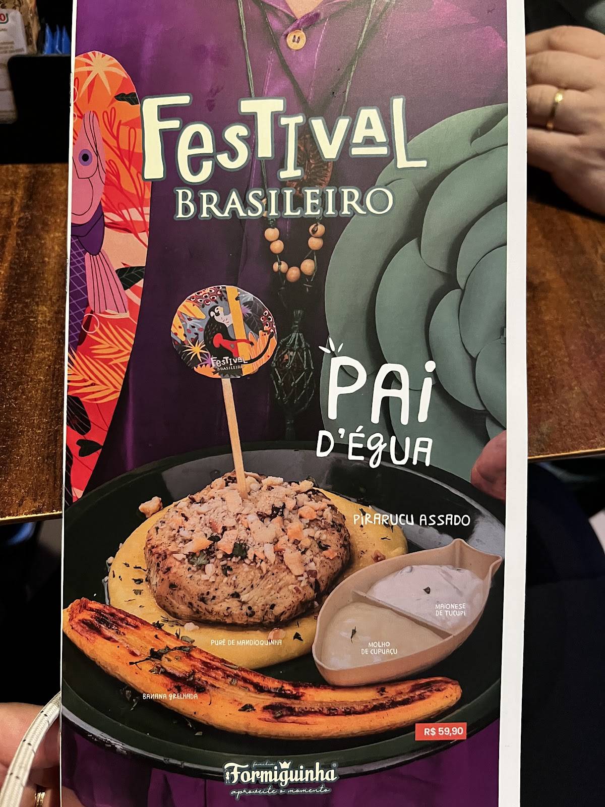 Formiguinha Doçaria cardápio