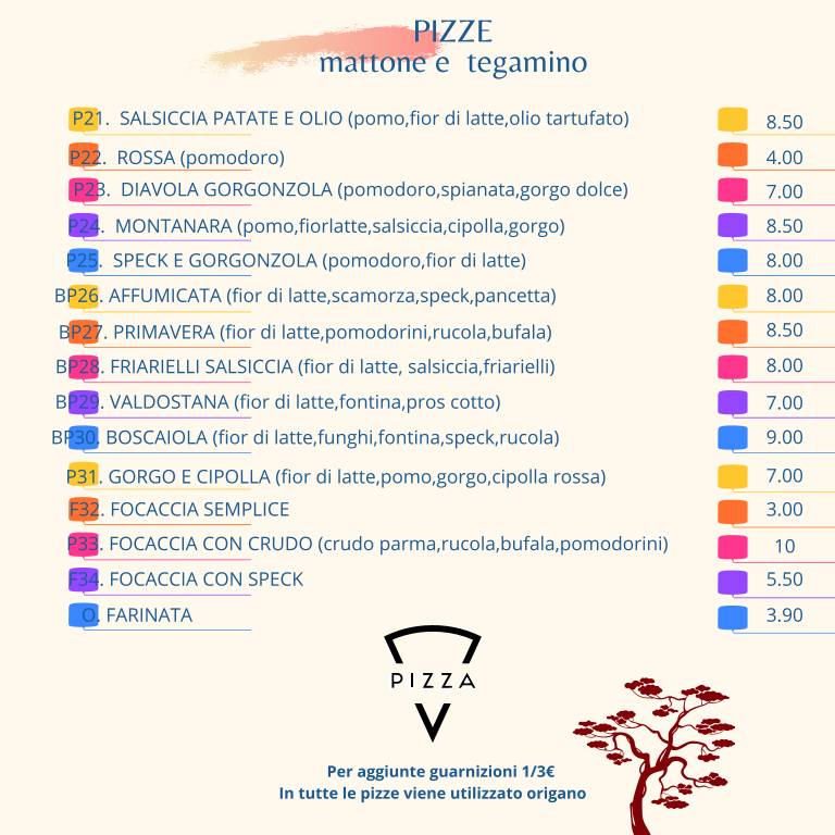 Menu di Grande Bambù 2 