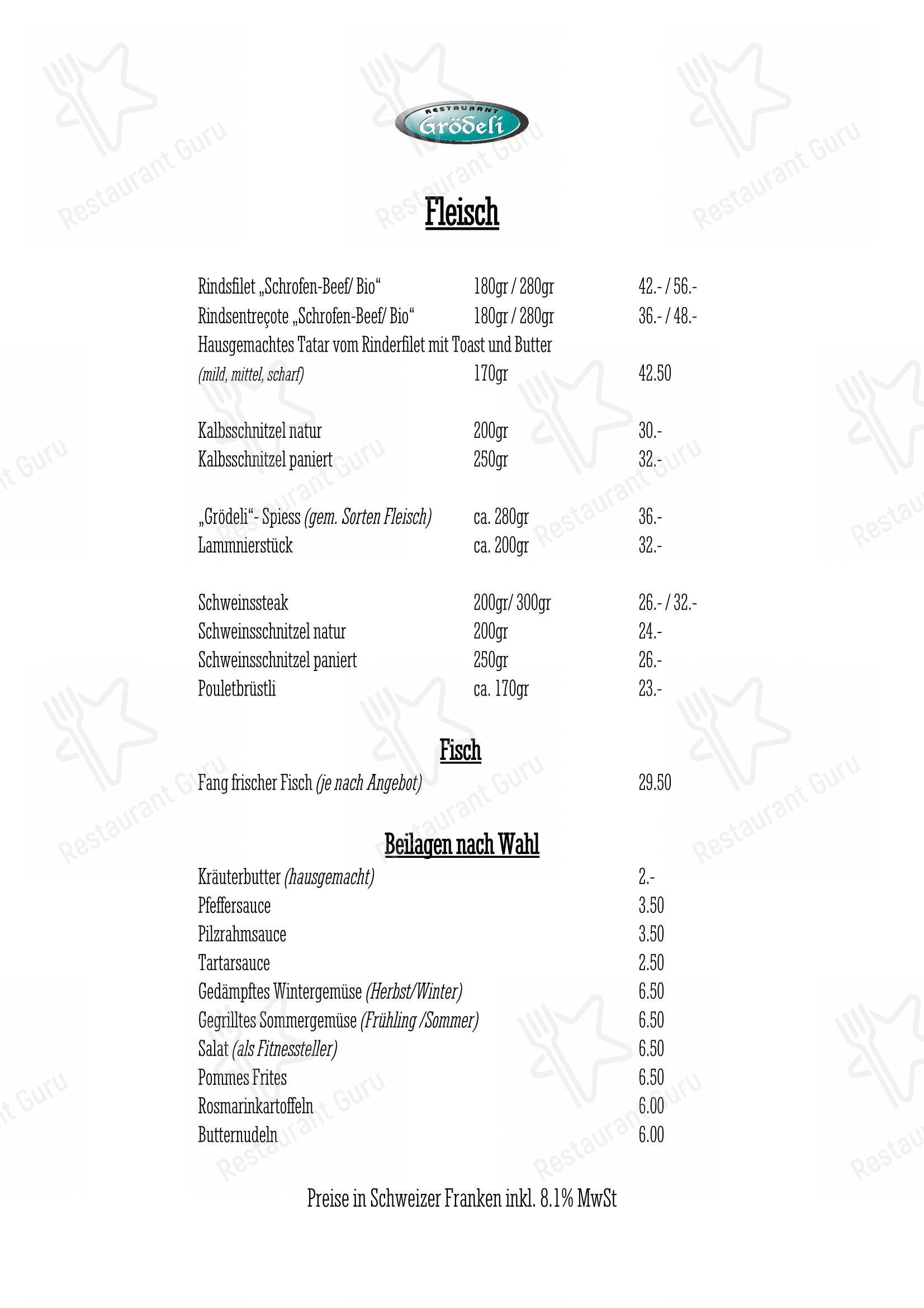 Детское per Restaurant Grödeli in Kreuzlingen