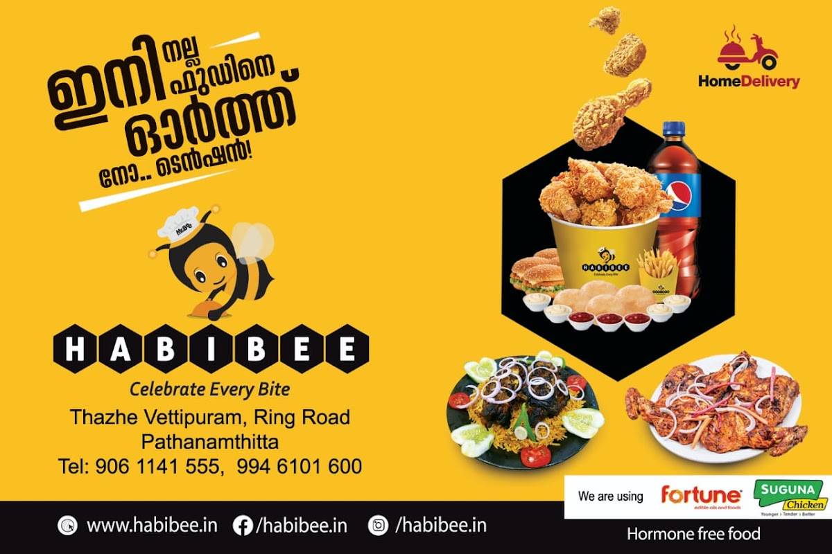 Habibee menu