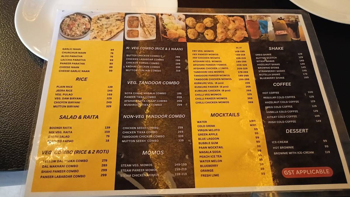 Hunger Strike menu