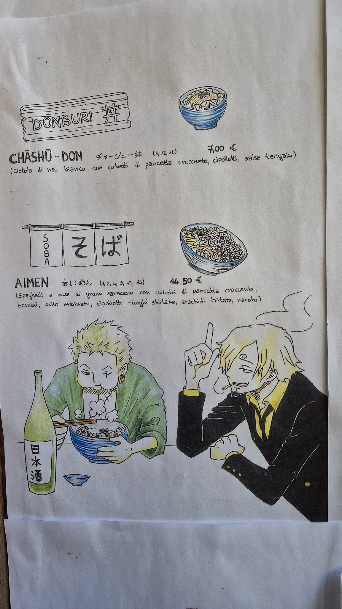 Menu di Ichiban Ramen 