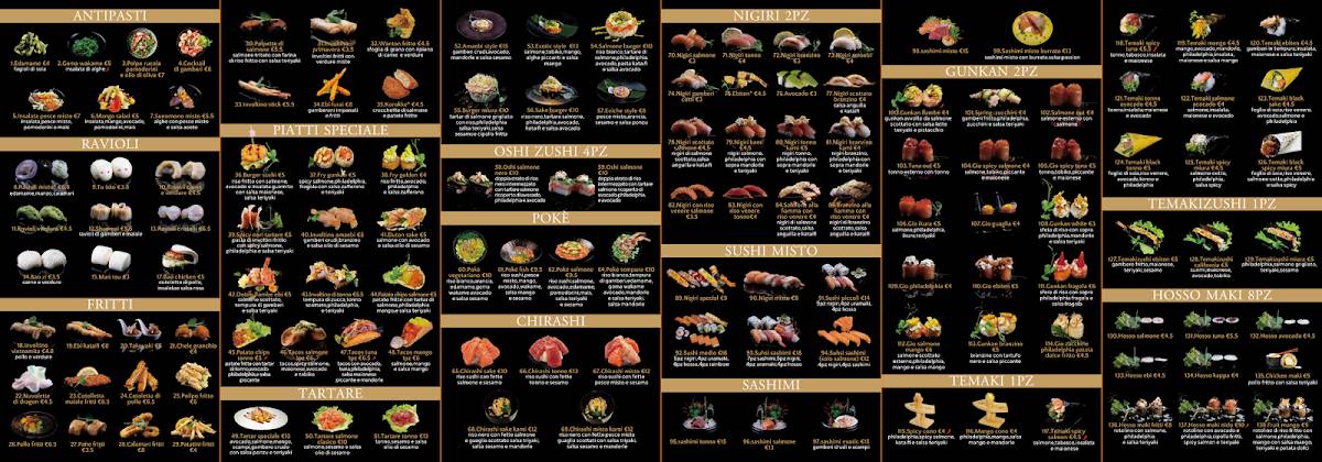 Menu di Kami Sushi 