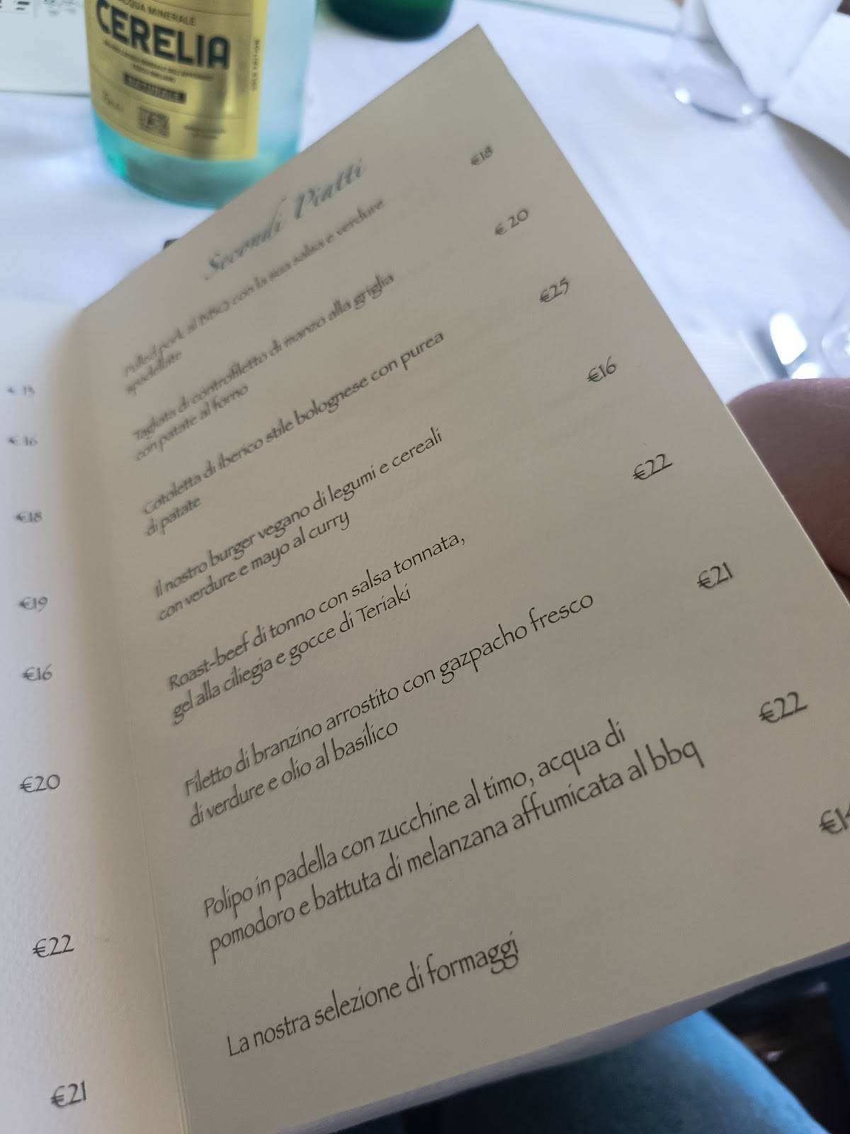 Menu di La Bottega di Franco 
