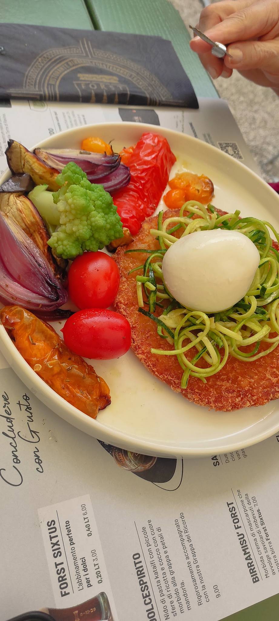 Menu di La Torre - Biergarten Forst 