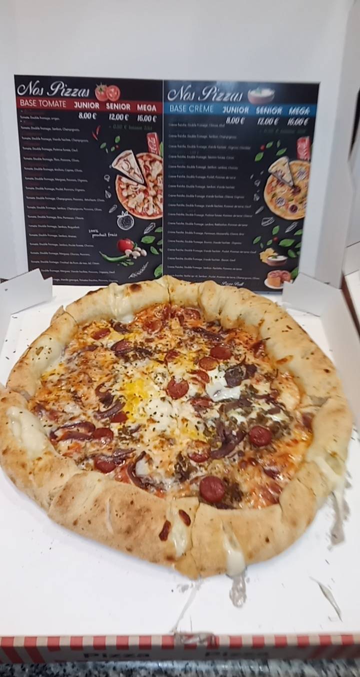 Carta del restaurante Le Portofino Pizza, Marcoussis