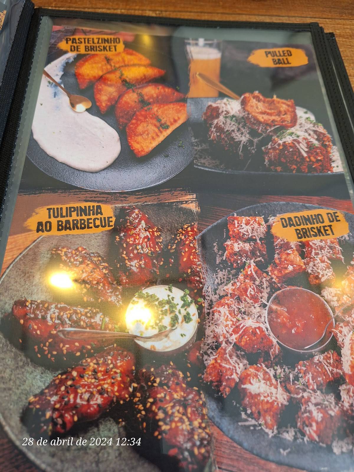 MaBlack House cardápio