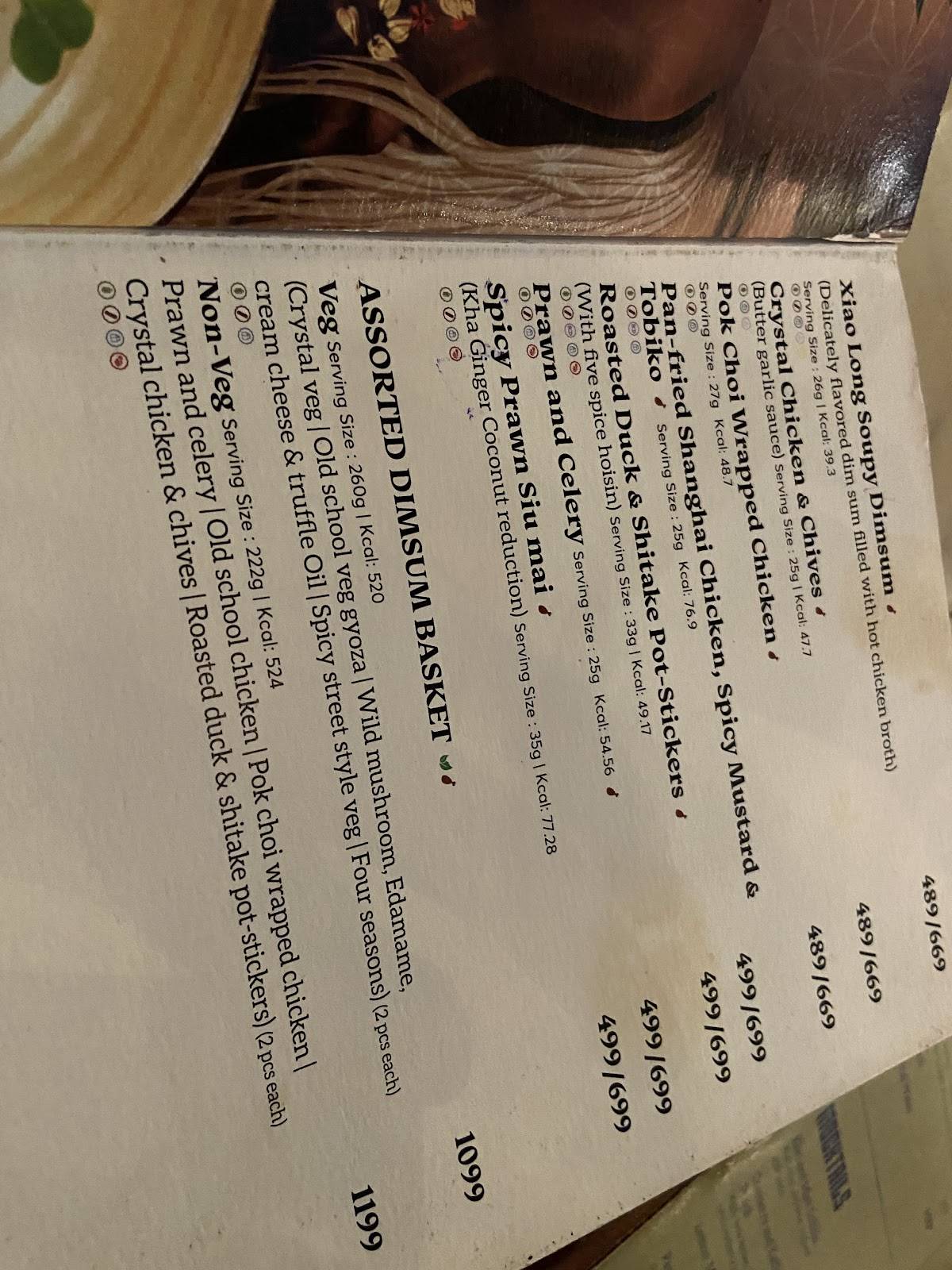 Mamagoto menu