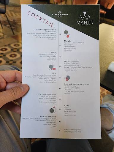Menu di Marco Martini Roma 