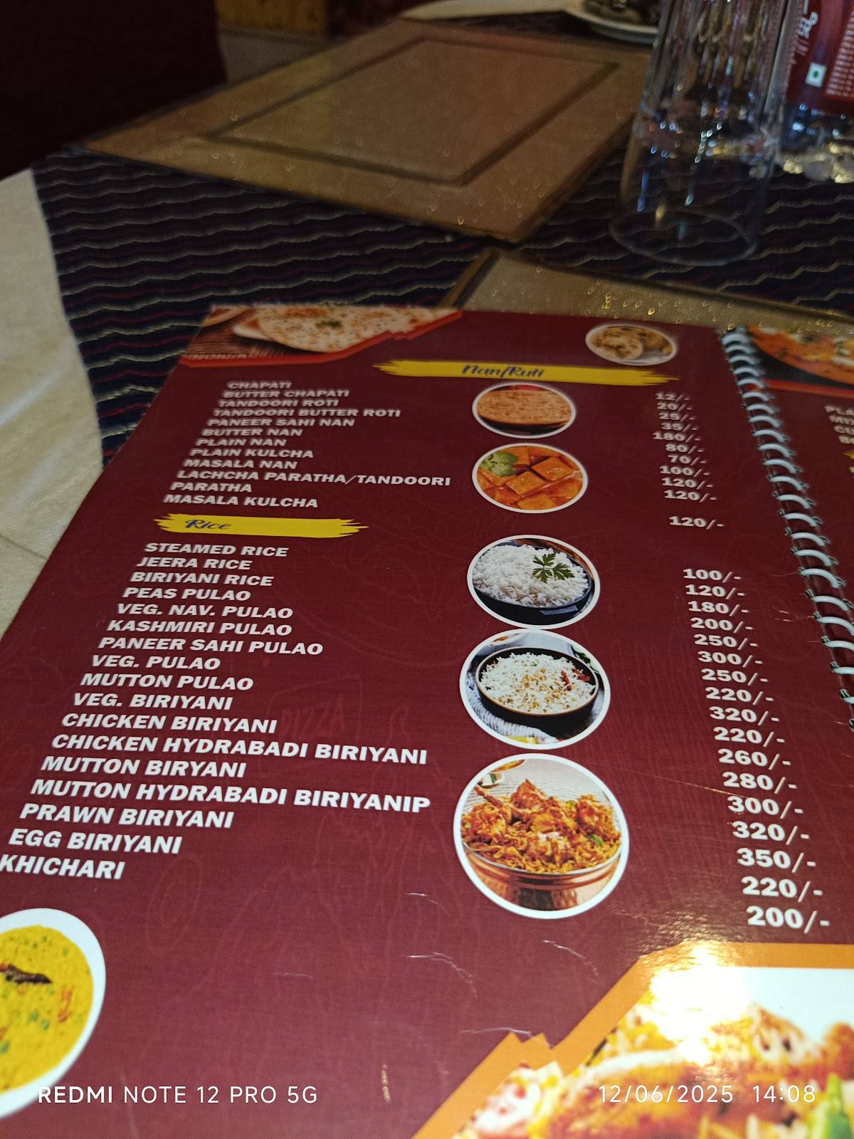 Restaurant Monarch (Yubraj Hotel) menu