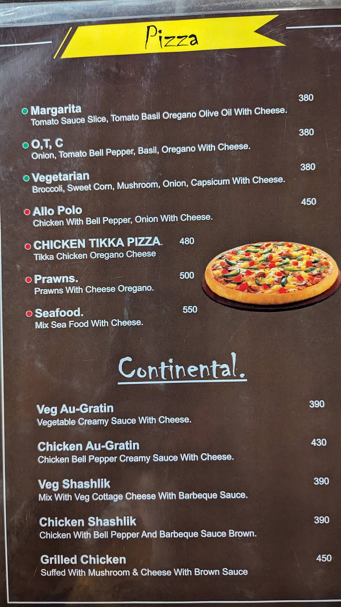 Morjim food court menu