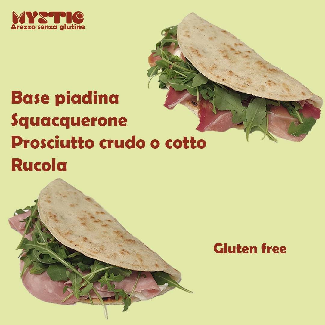 Menu di Mystic Arezzo senza glutine 
