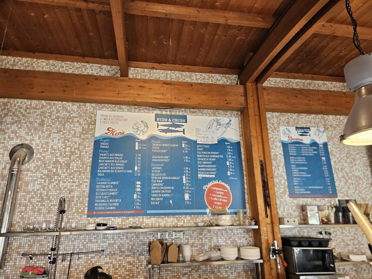 Menu di NUDO e CRUDO 