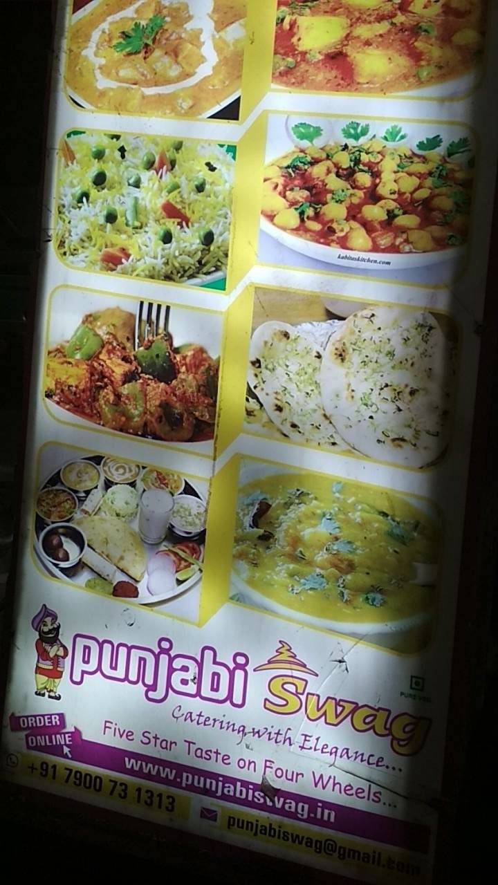 PUNJABI SWAG menu