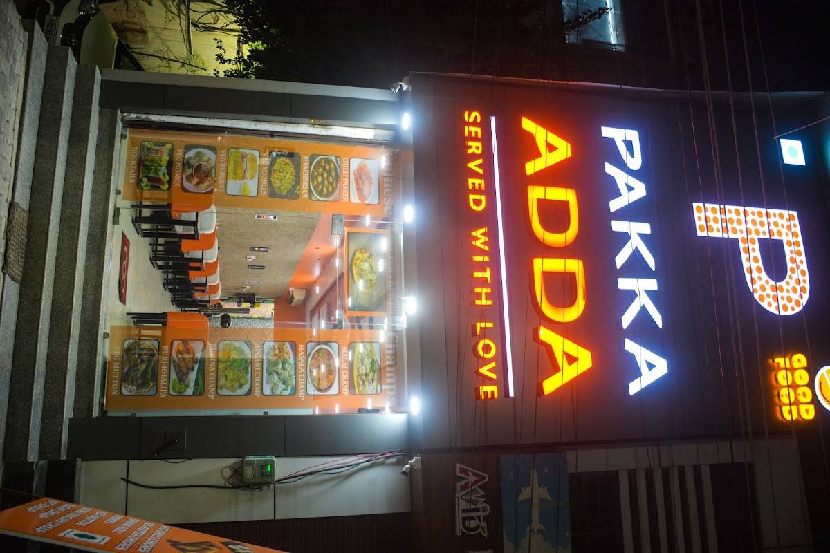 Pakka Adda menu