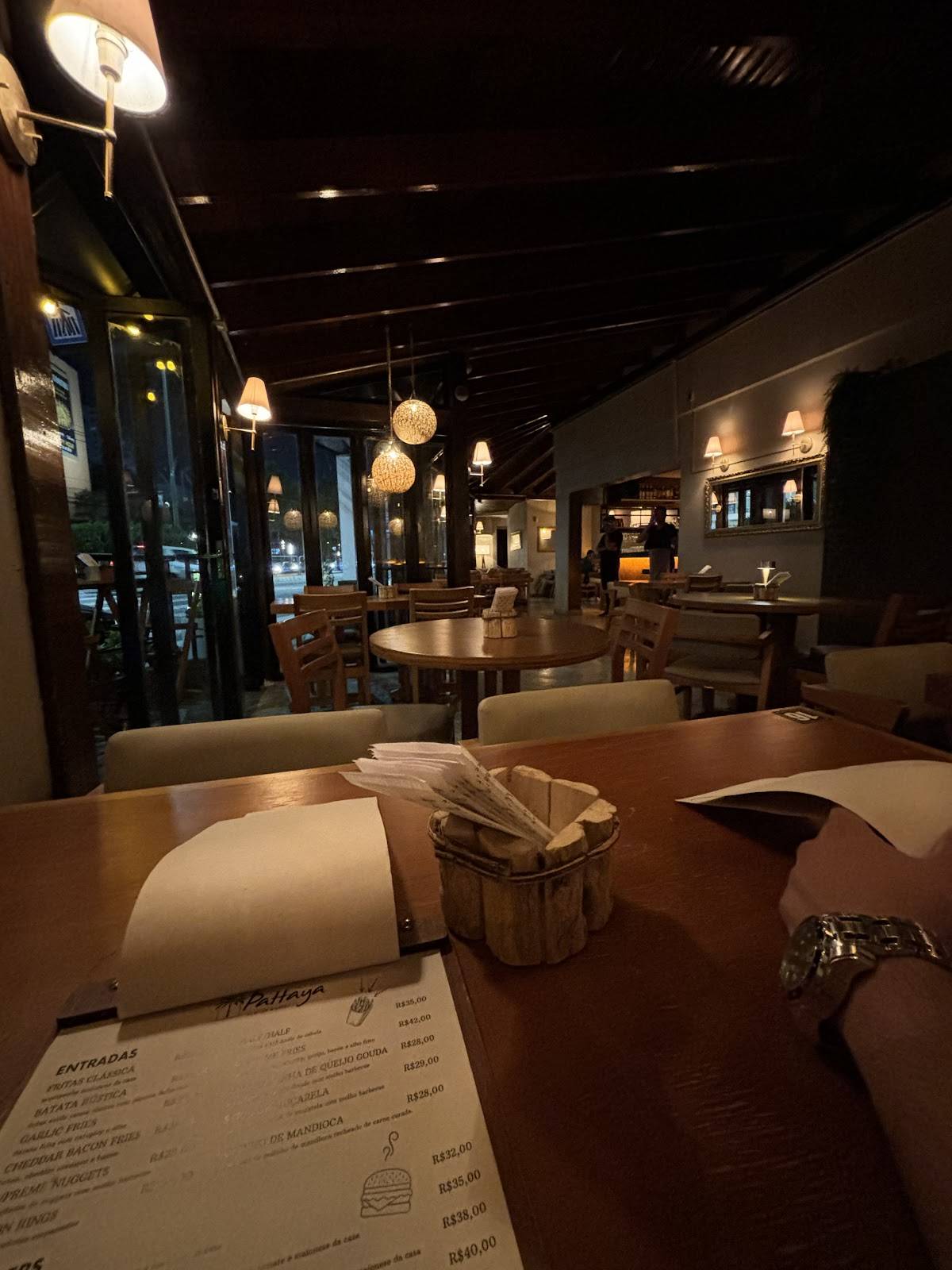 Pattaya Grill e Açai cardápio