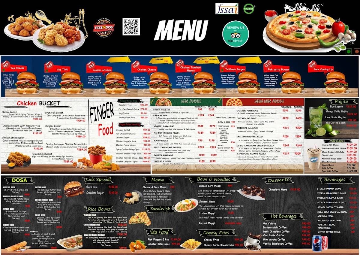 PizzNdos Let's Eat HAFLONG menu