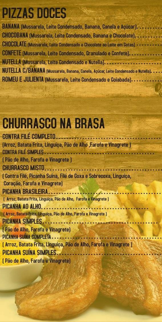 Pizzaria e Grill Don Francisco cardápio