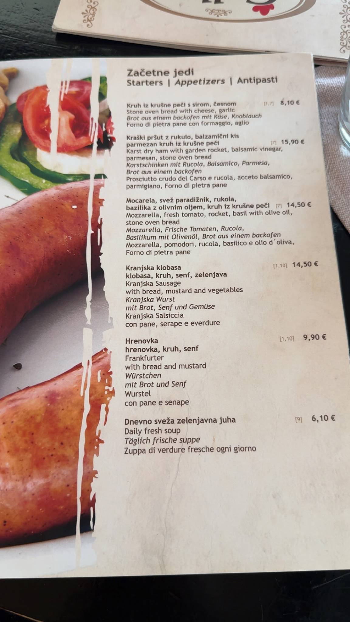 Menu di Pizzeria Gallus 