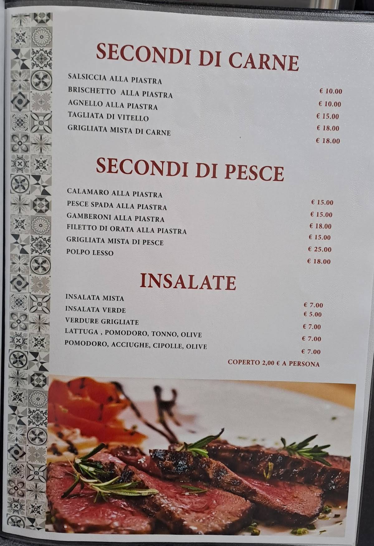Menu di Pizzeria Mistick Pizza2 