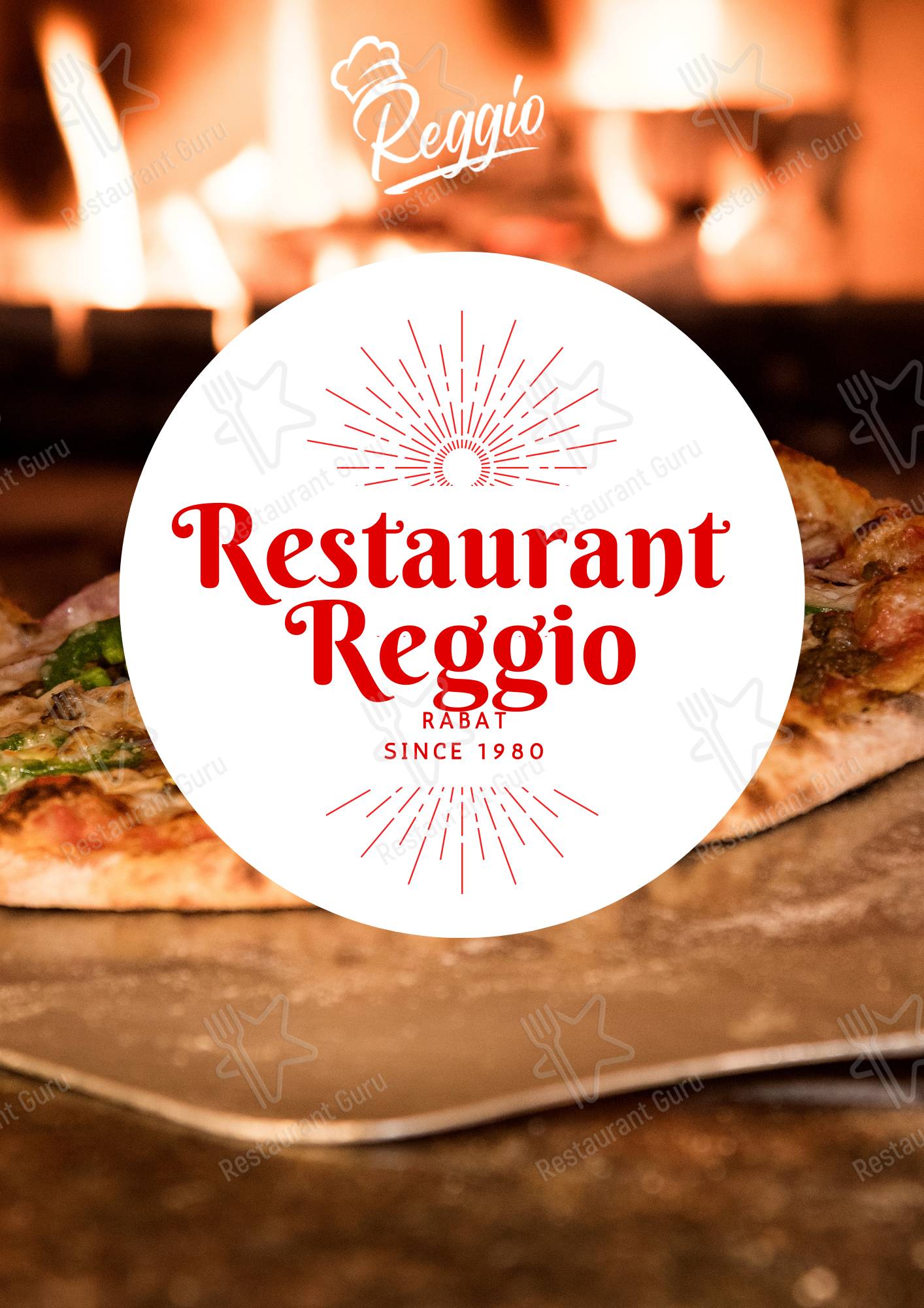 Menu pour Restaurant Pizzeria Reggio