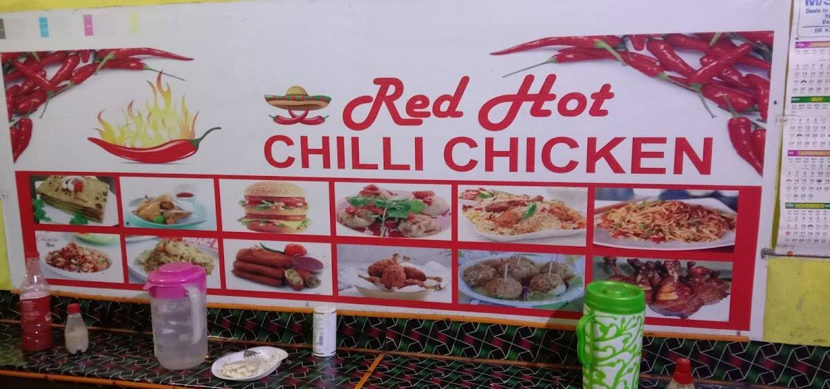 Red Chilly menu