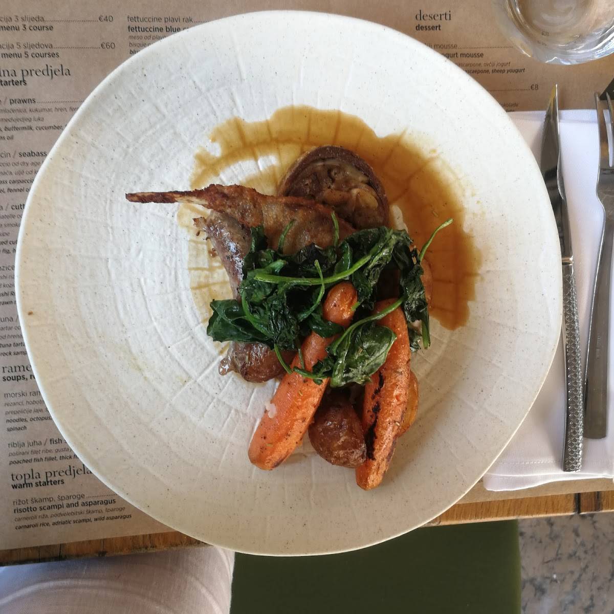 Menu di Restaurant Labrax - Fish & Wine bar 