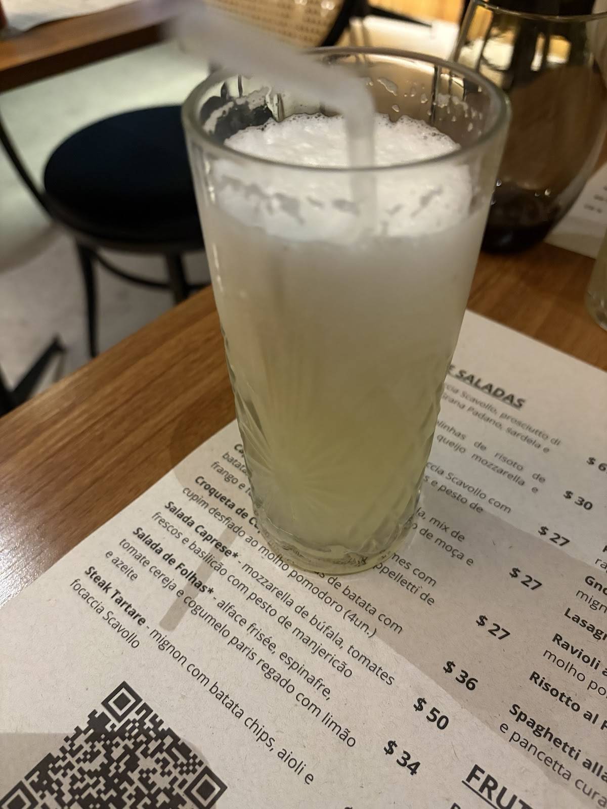 Restaurante Scavollo cardápio