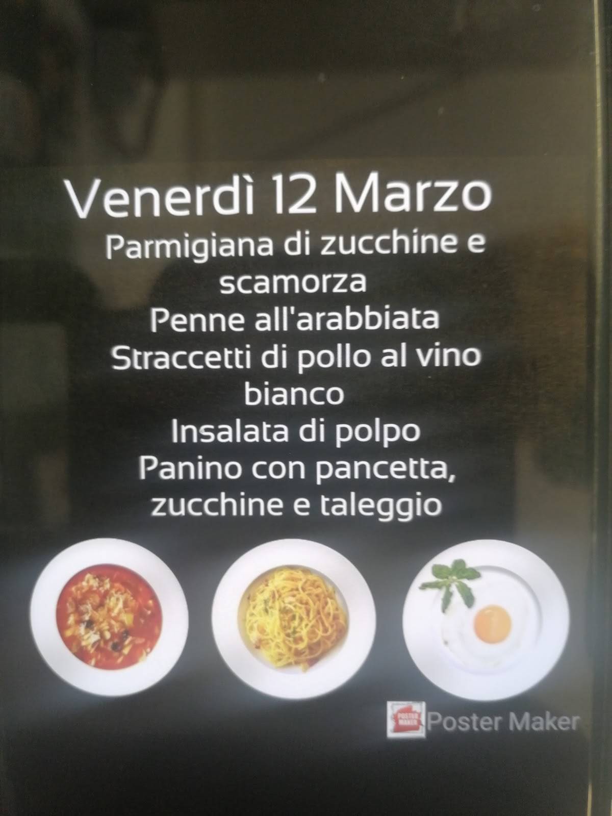 Menu di Ristorante Marisa 
