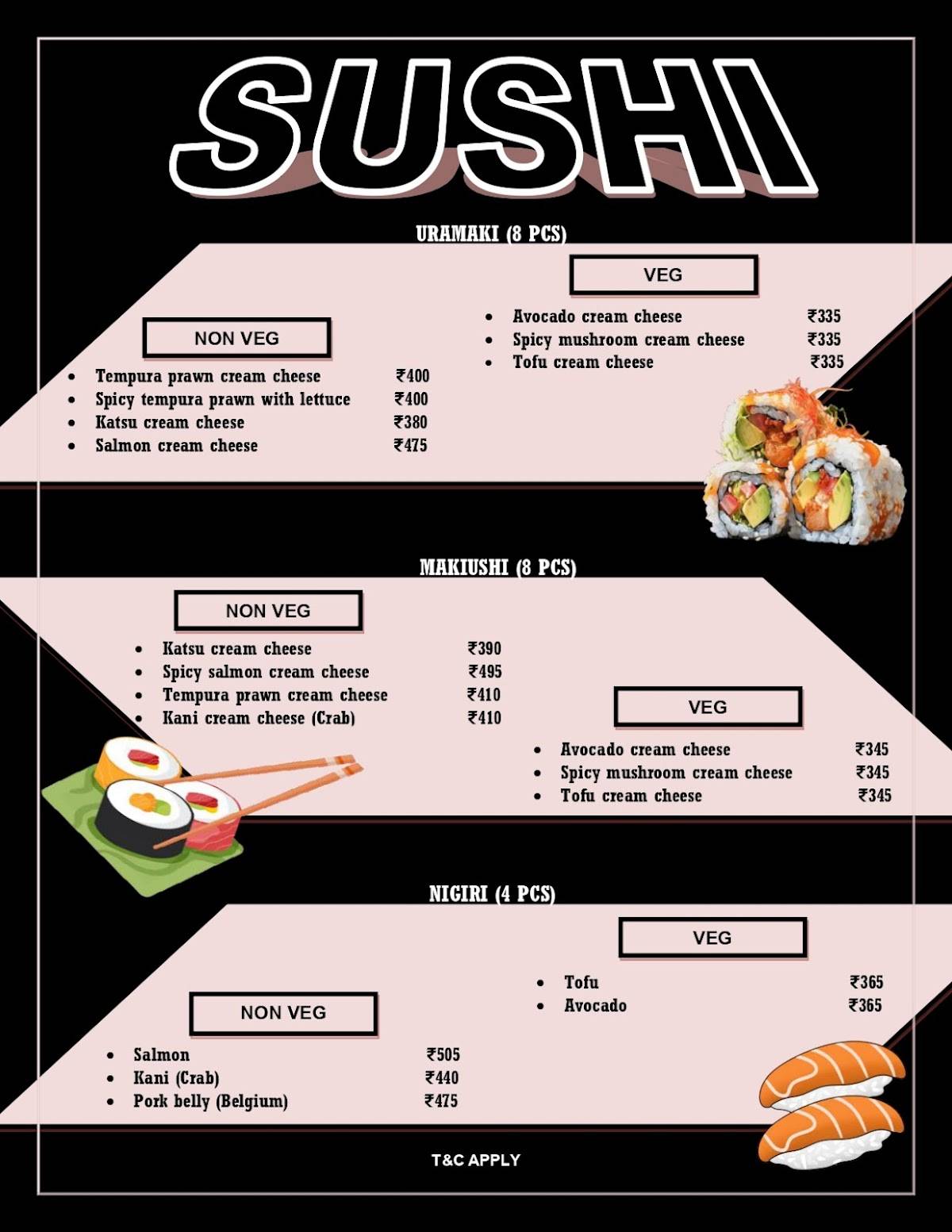 Scoody menu