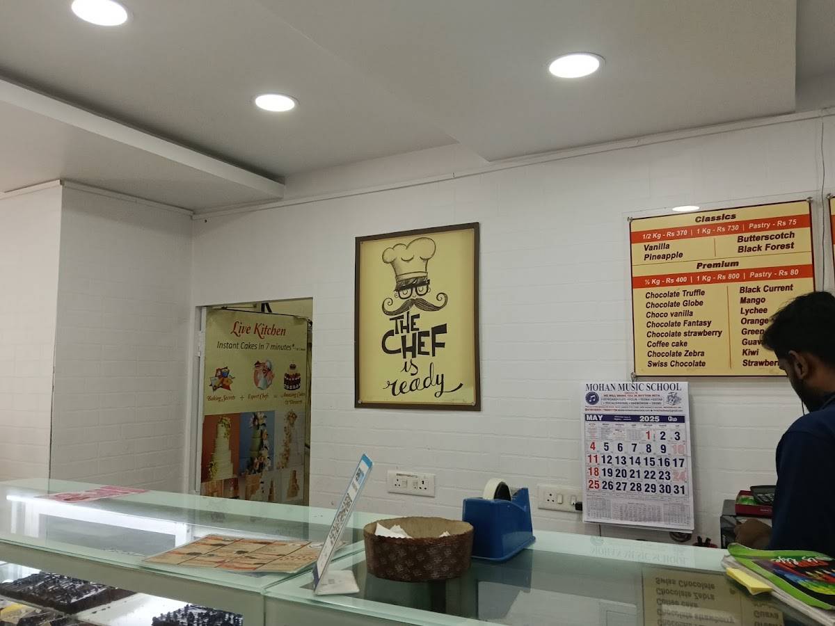 Seven Heaven Cakes Hosur menu