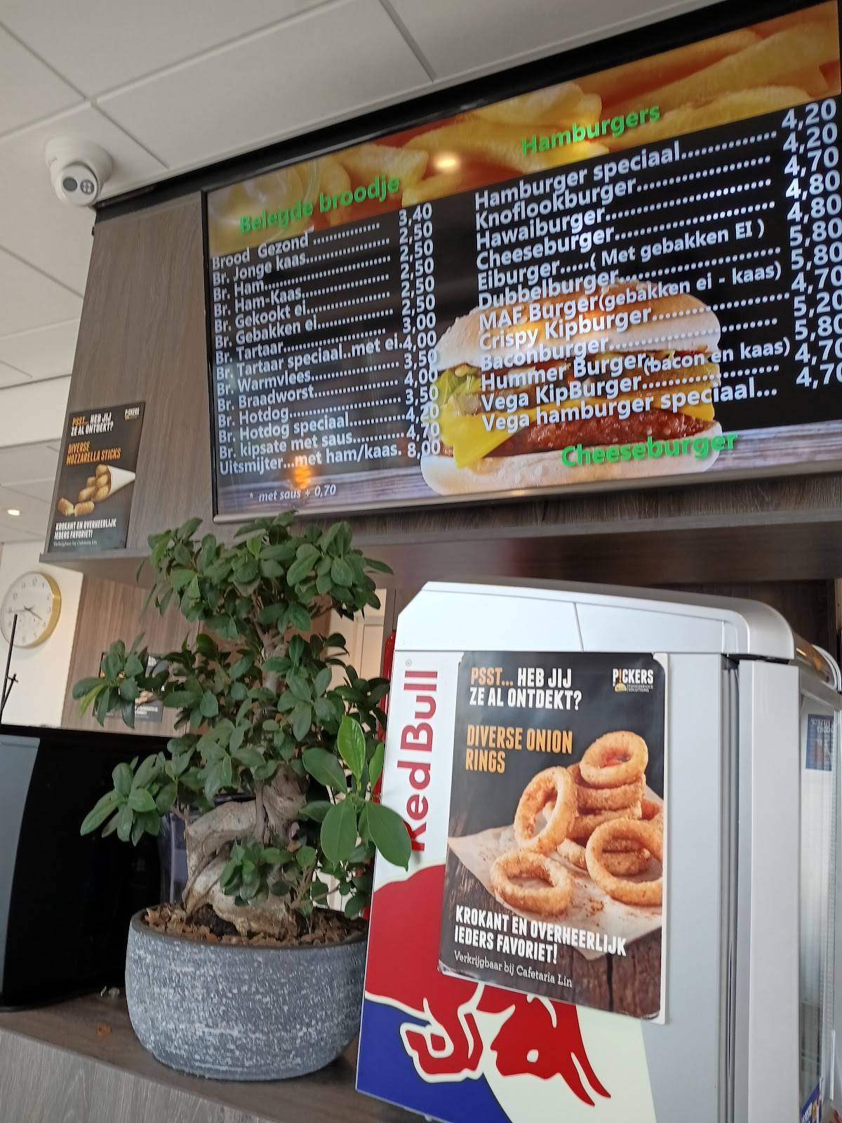 Menu de Snackbar Lin