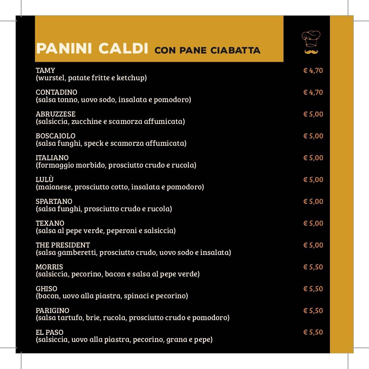 Menu di Strike 