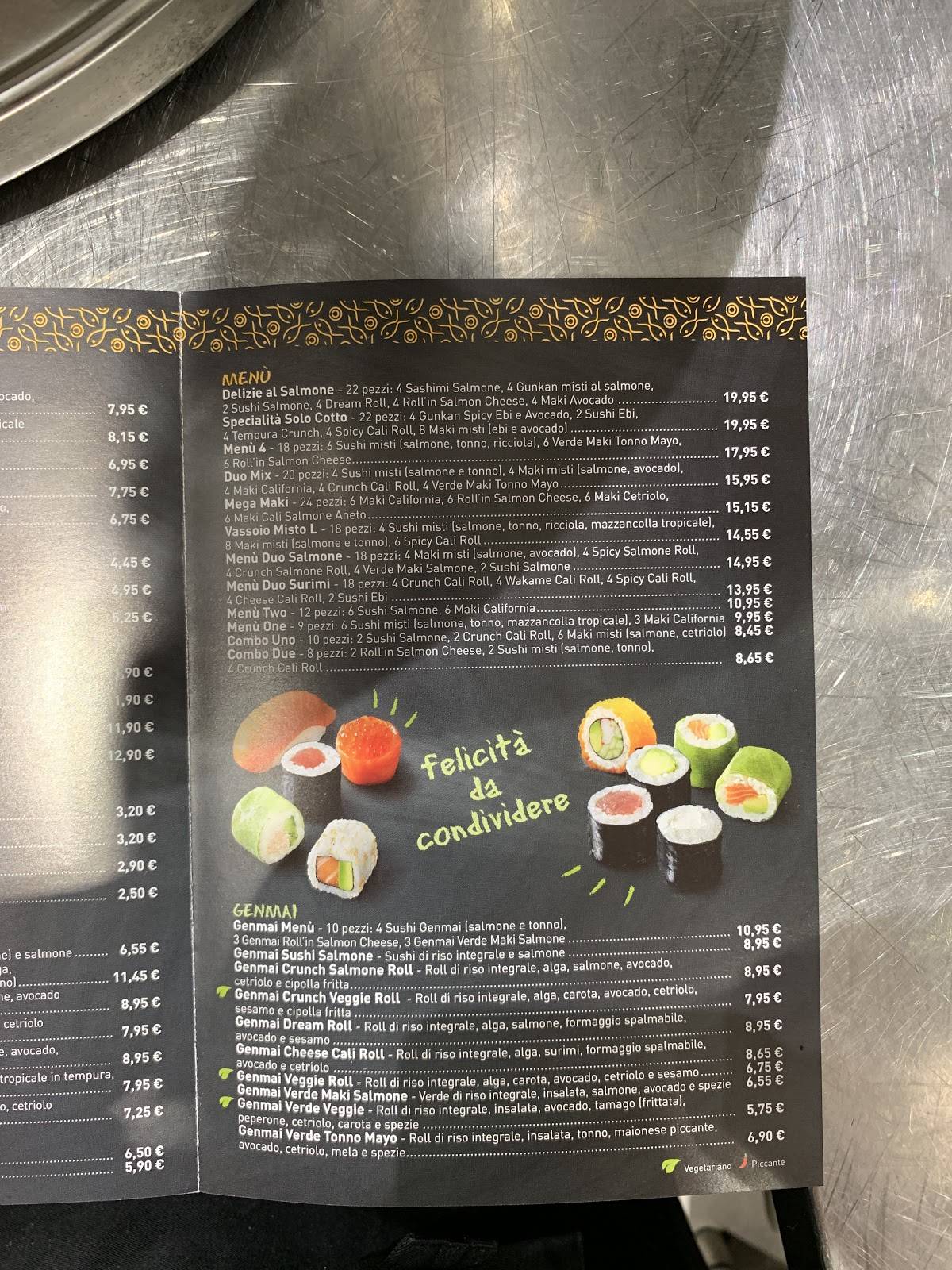 Menu di Sushi Daily 