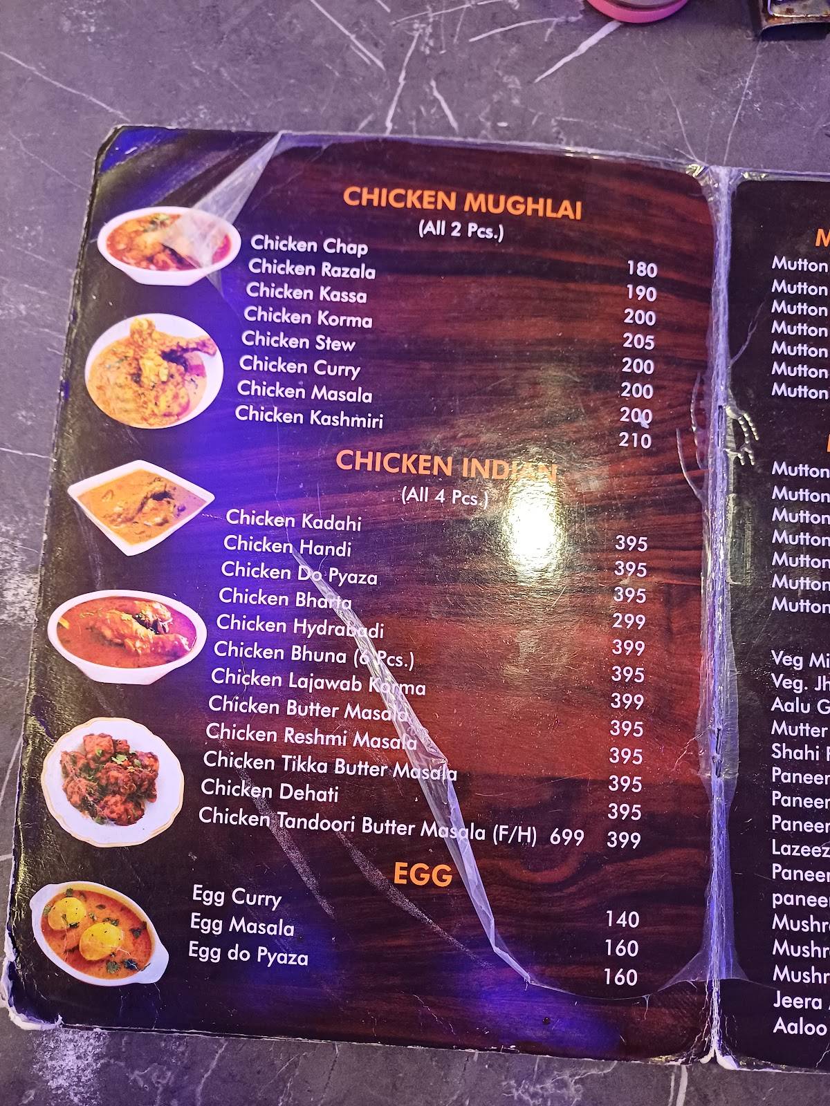 The Biryani Mall menu
