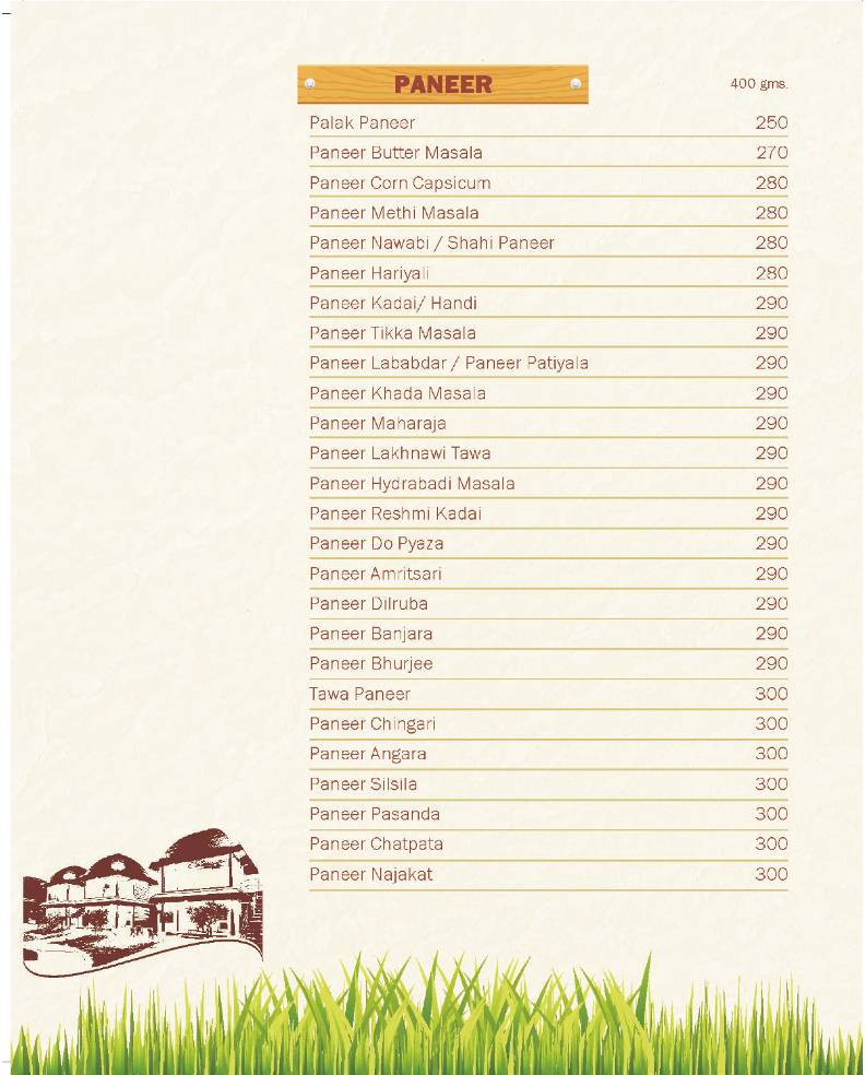 The Food Resort menu