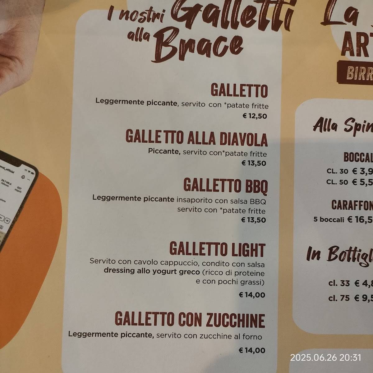 Menu di Tramvai 