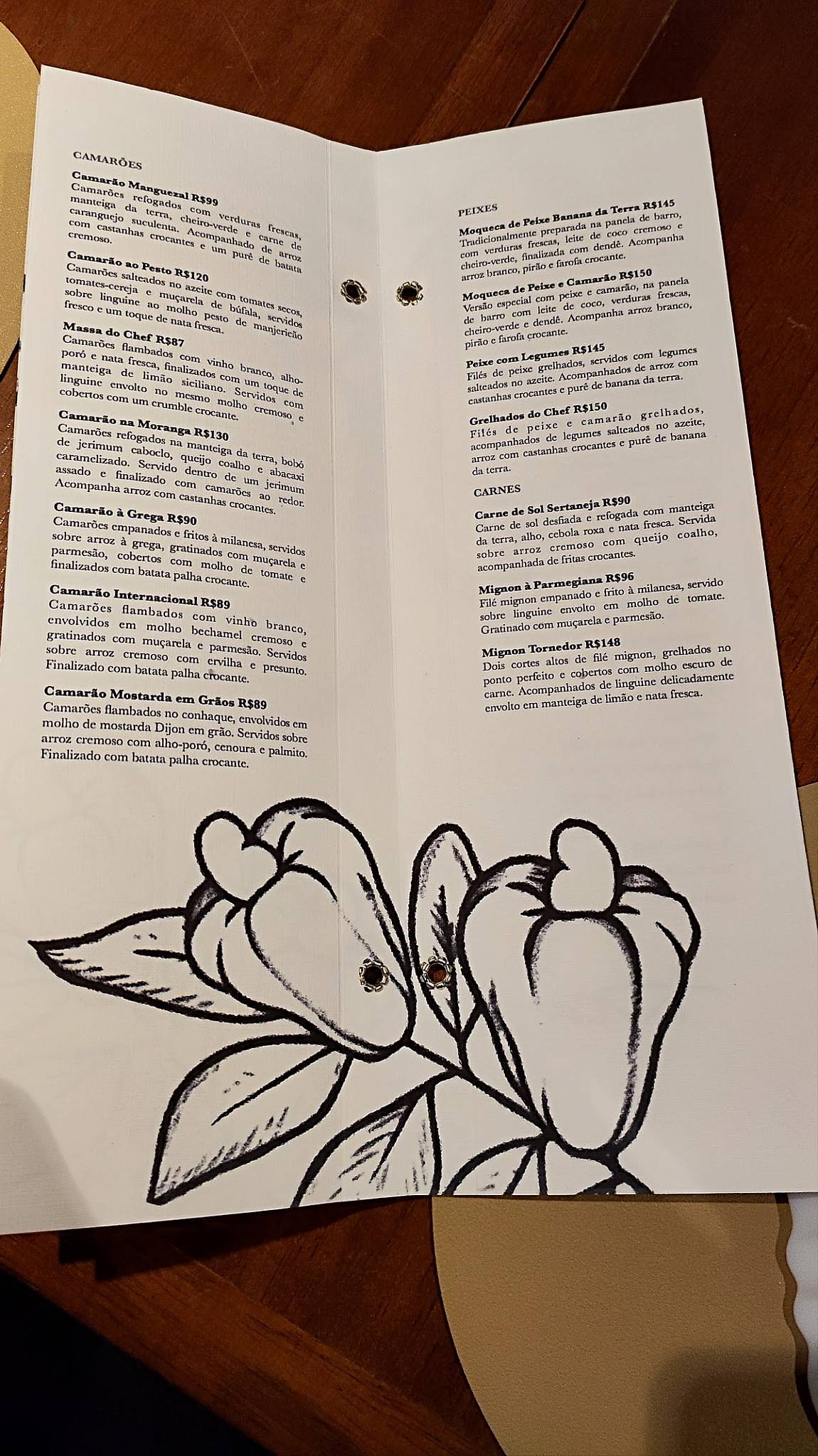 Tuca Potiguar cardápio