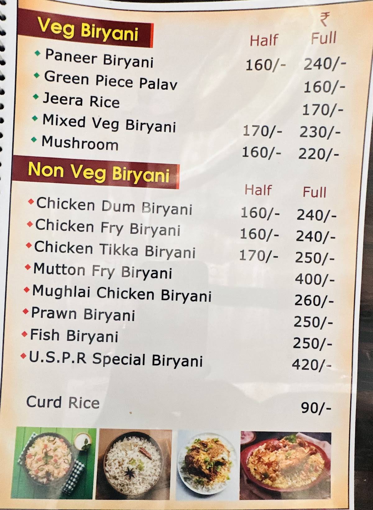 US Pizaa menu